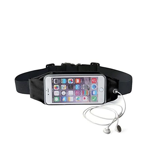 Running Waterproof Waist Bag / Fanny Bag / Sport Belt, Black