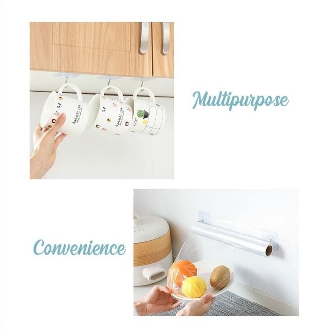 10pcs Self Adhesive Wall Hooks No Nail Magic Stickers Hook