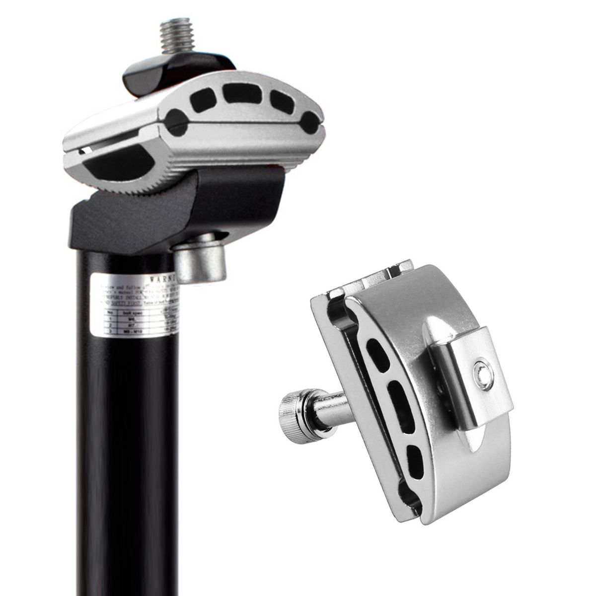 Bicycle Seat Tube Bicycle Seatpost Bicycle Seat Tube Head Silver