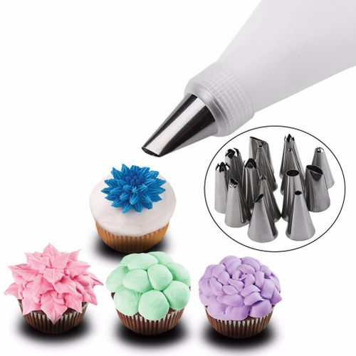 16Pcs/Set Flower Icing  Pastry Cake Decoration Baking Tools