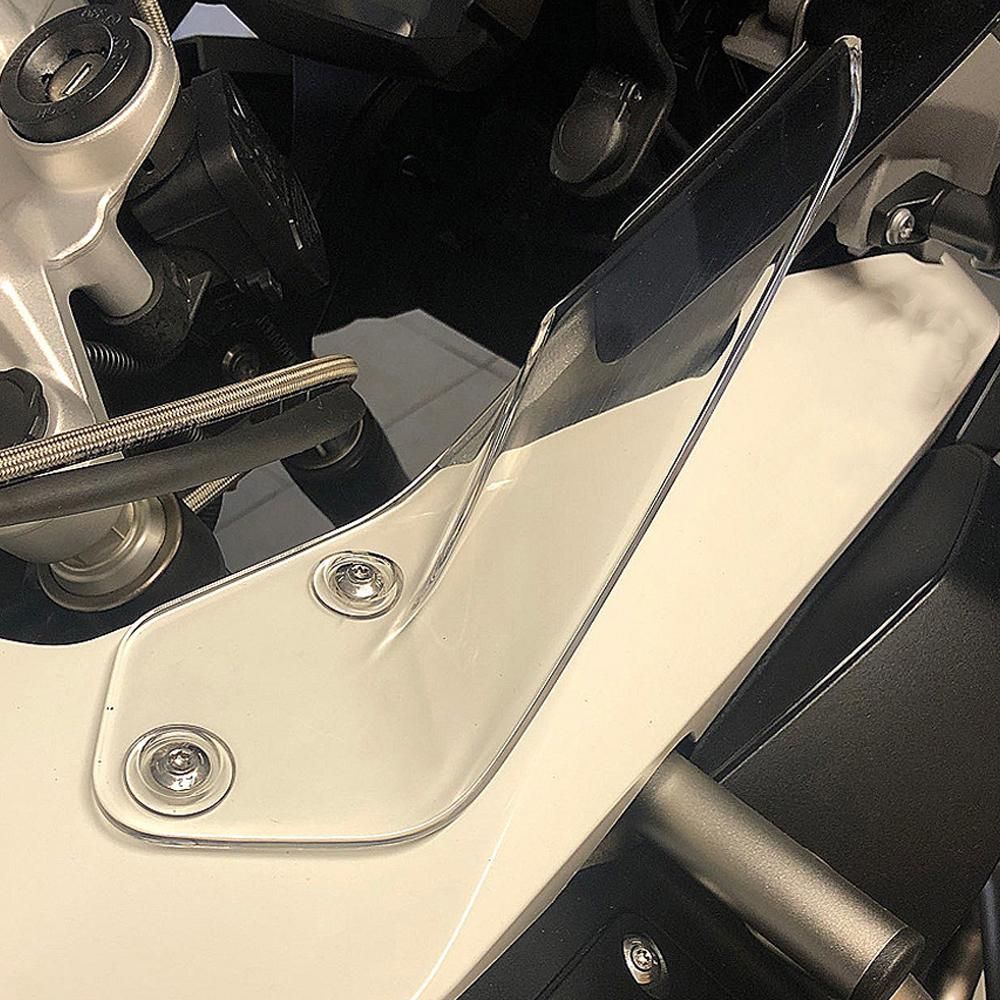 Motorcycle Side Windshield Windscreen Wind Deflector Modified Accessories Replacement for R1200GS R1250GS ADV 2014-2022