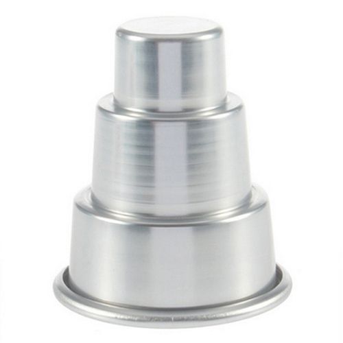 3-Tier Cupcake Pudding Chocolate Cake Mold Baking Pan