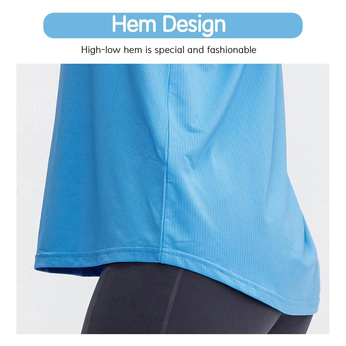 Women Workout Tank-Top Mesh Quick Dry Stretch Loose Running Exercise Gym Yoga Tops Athletic Shirts