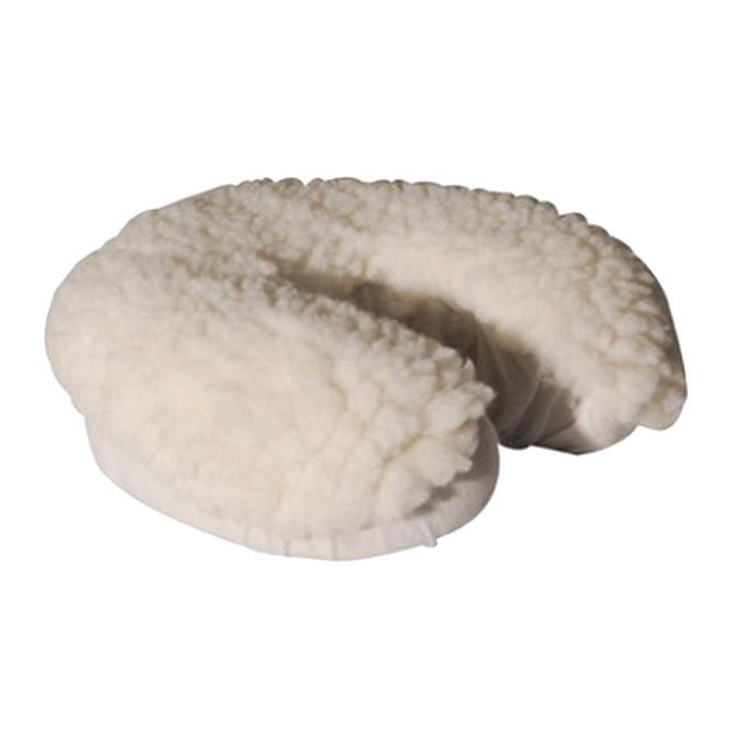 Soft Fleece  Table Bed Chair Headrest Face Cradle Pillow Cover