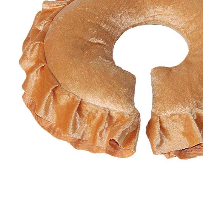 Round  Table Bed Face Cradle Pillow Headrest Cushion Pad Rose