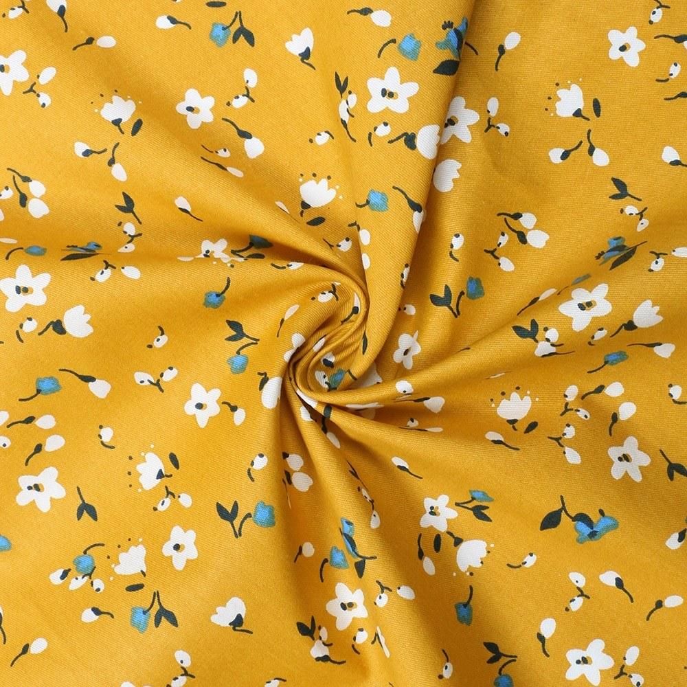 8pcs 40 * 50cm NO Repeat Design Printed Floral Cotton Fabric Suitable for Stitching DIY Sewing