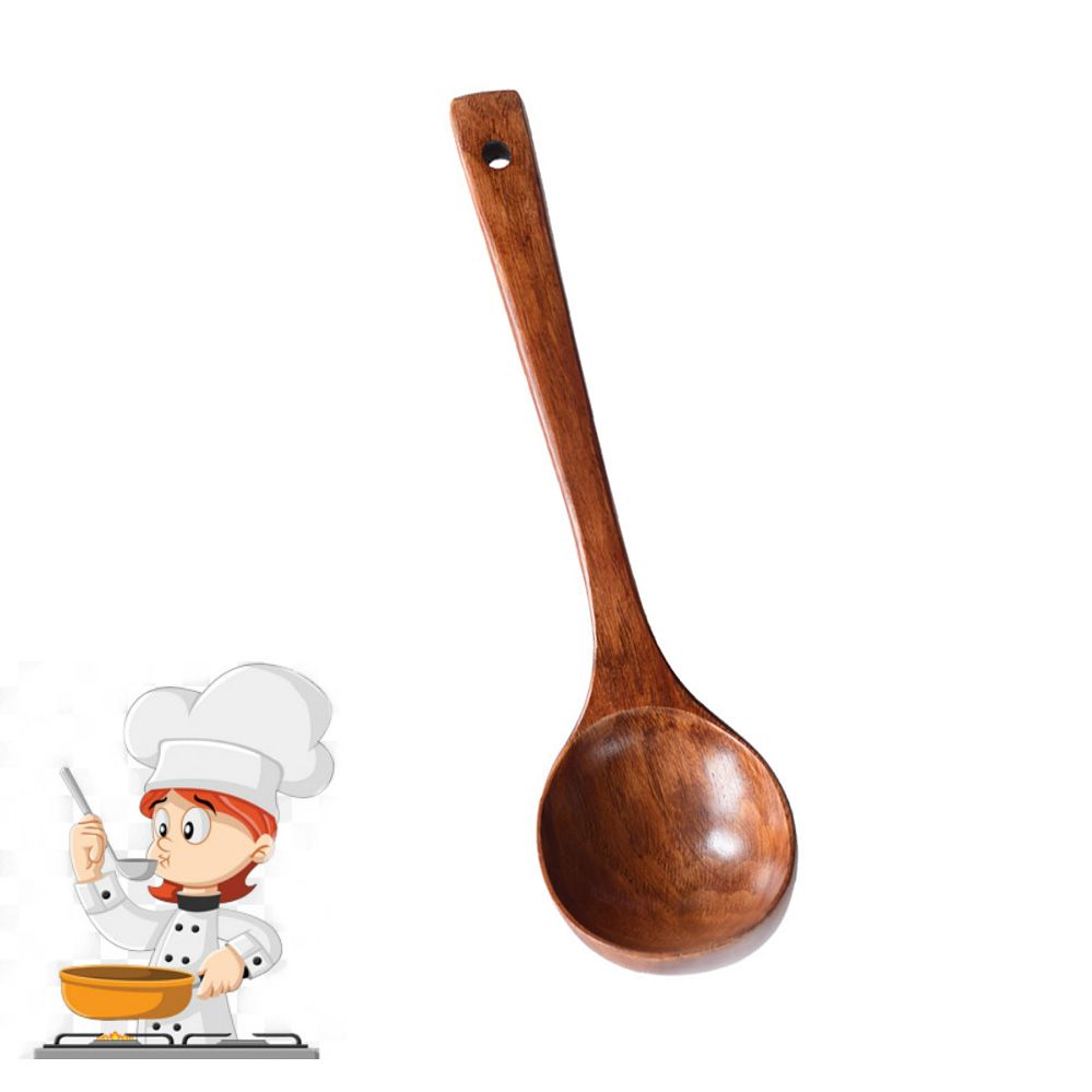 Cooking Spoons Wooden Soup Spoon Kitchen Tools