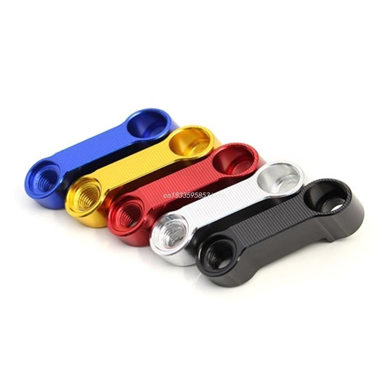 Motorcycle Rearview Mirrors Extension Riser Extend Adapter Mirror Extender Adapters Rier Supplies 8/10mm CF