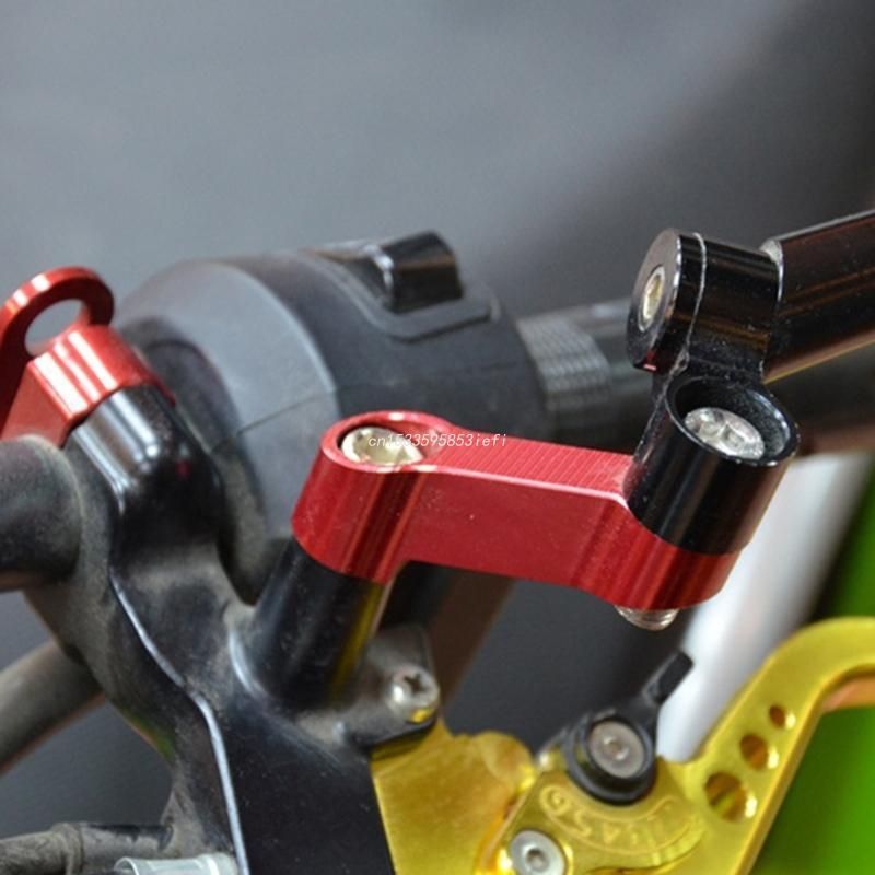 Motorcycle Rearview Mirrors Extension Riser Extend Adapter Mirror Extender Adapters Rier Supplies 8/10mm CF