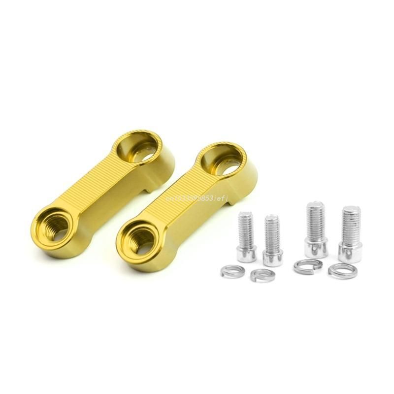 Motorcycle Rearview Mirrors Extension Riser Extend Adapter Mirror Extender Adapters Rier Supplies 8/10mm CF