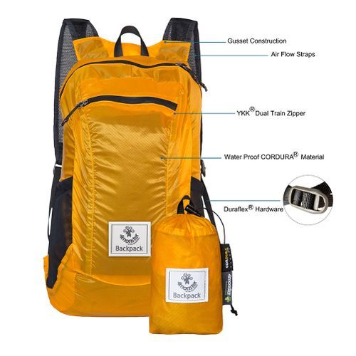 32L Water Resistant Lightweight Hiking Daypack
