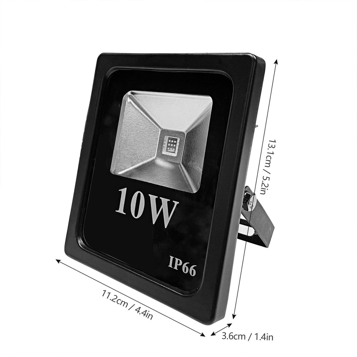 LED Black Light 10W Blacklight Flood Light with Plug IP66 Waterproof Outdoor Security Lights for Yard Garden Plant Growing Party Glow in The Dark Outdoor Decoration