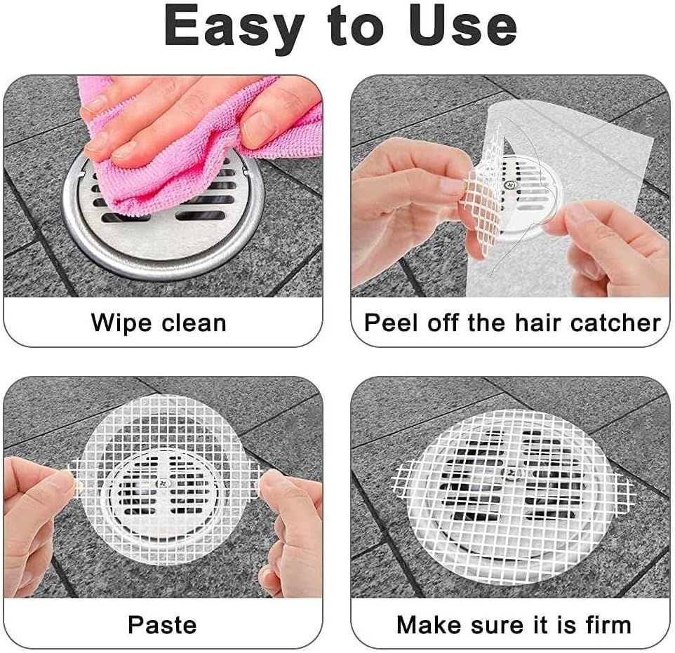 Drain Hair Catcher Sink Filter 8PCS