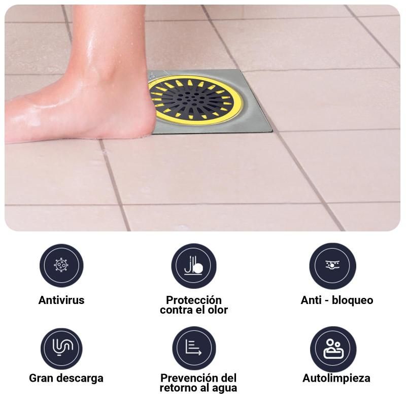 Shower Floor Drain Sewer Drainage Insert Plug Toilet