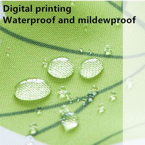 3D Waterproof Shower Curtain Rug Toilet Cover Bath Mat Set