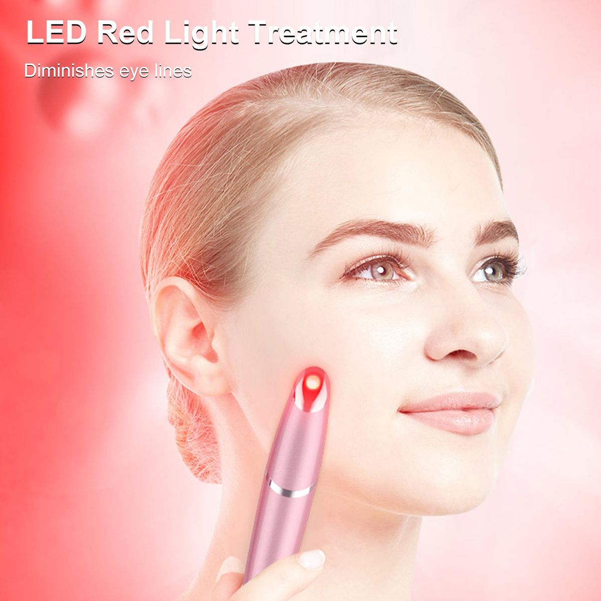 Photonic Thermal Eye Beauty Eye Massager for Puffiness Dark Circles Eye Bags Tightening and Firming