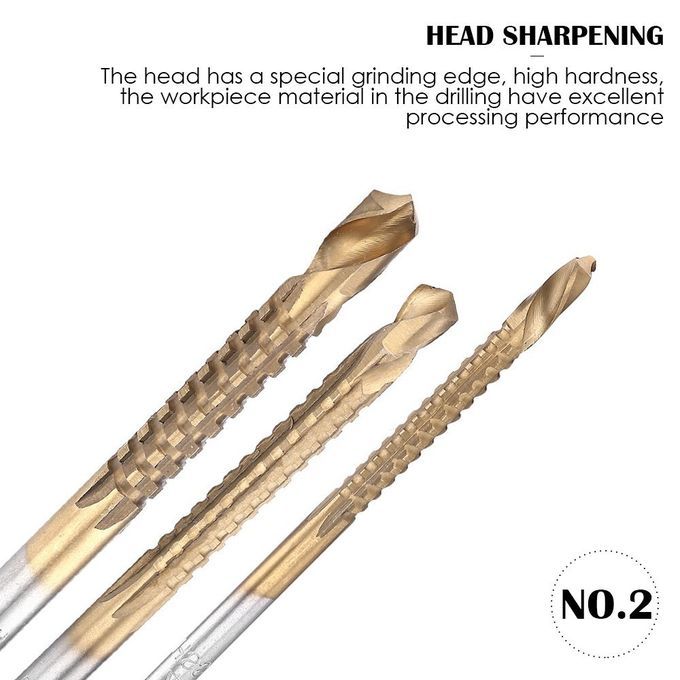 6Pcs Countersink Drill Bit Power Tools