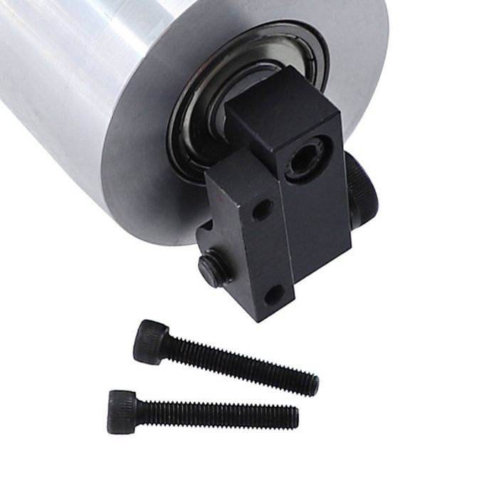 50mm DIY Double Bearing Sander Guide Wheel For Polishing & Belt