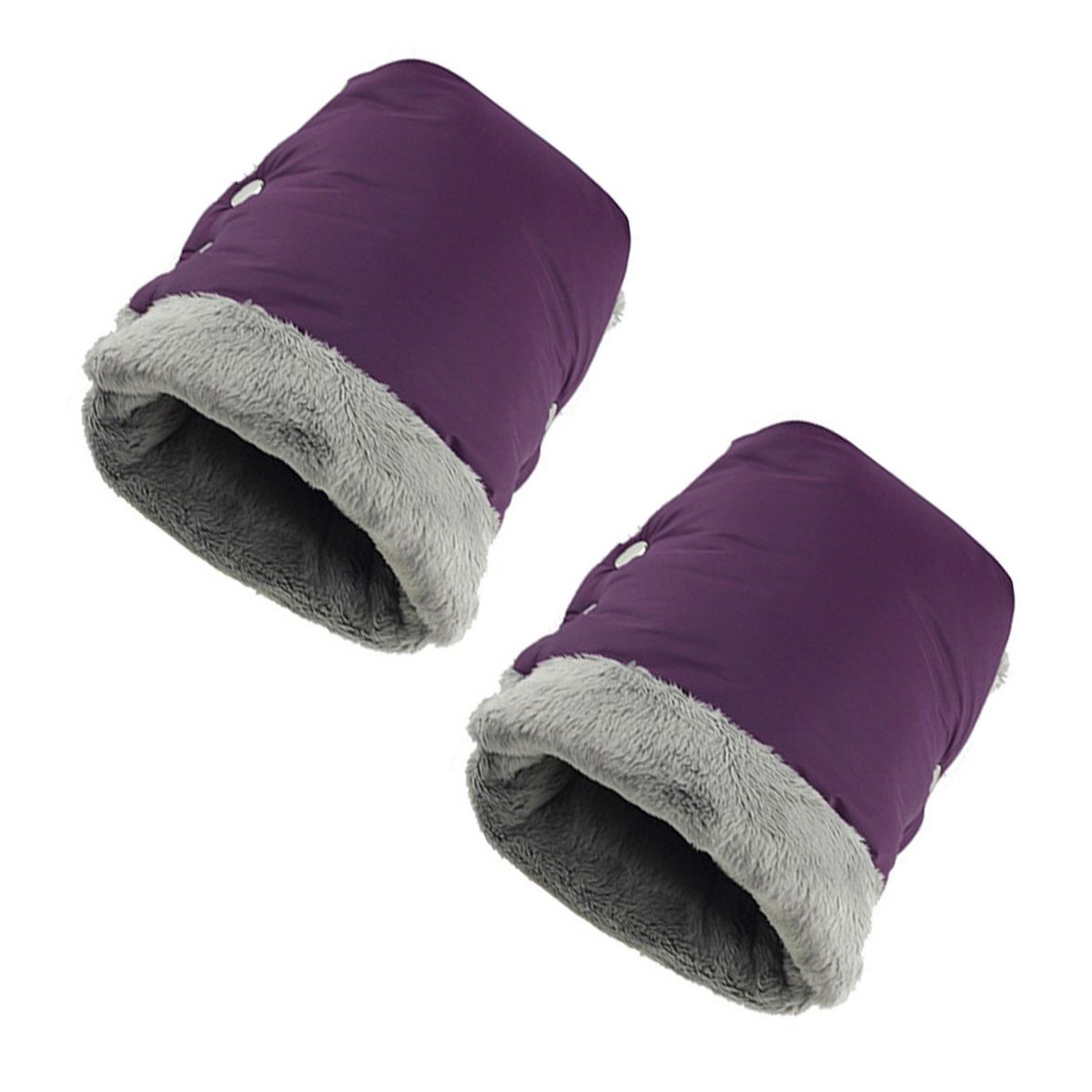 1 Pair Stroller Hand Muffs Baby Stroller Gloves Warm Hand Gloves Hand Warmer Waterproof Windproof Anti-Freeze Extra Thick for Parents Keep Warm in Cold Winter