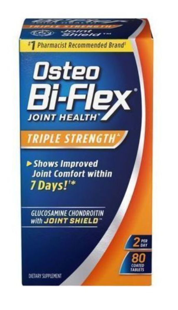 With Glucosamine Chondroitin X80 Tabs