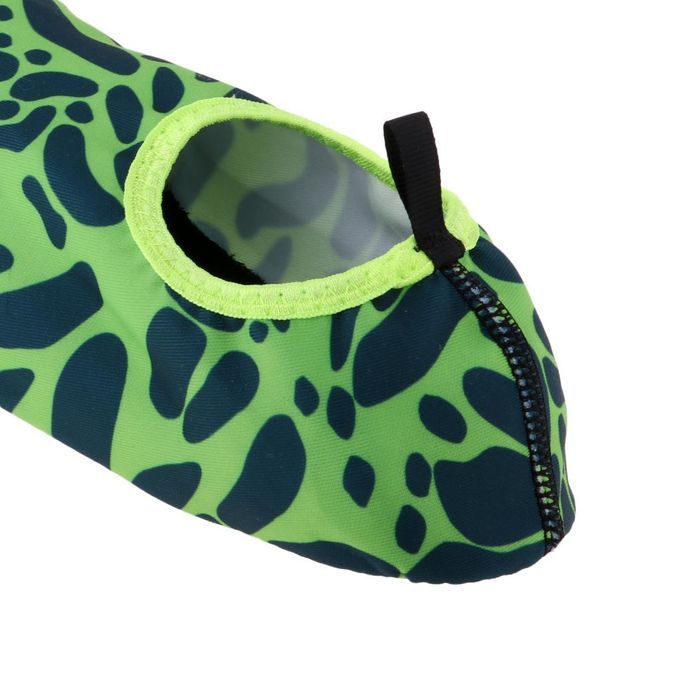 Sports Unisex Barefoot Water Skin Shoes  Socks Beach Green XXS 30-31