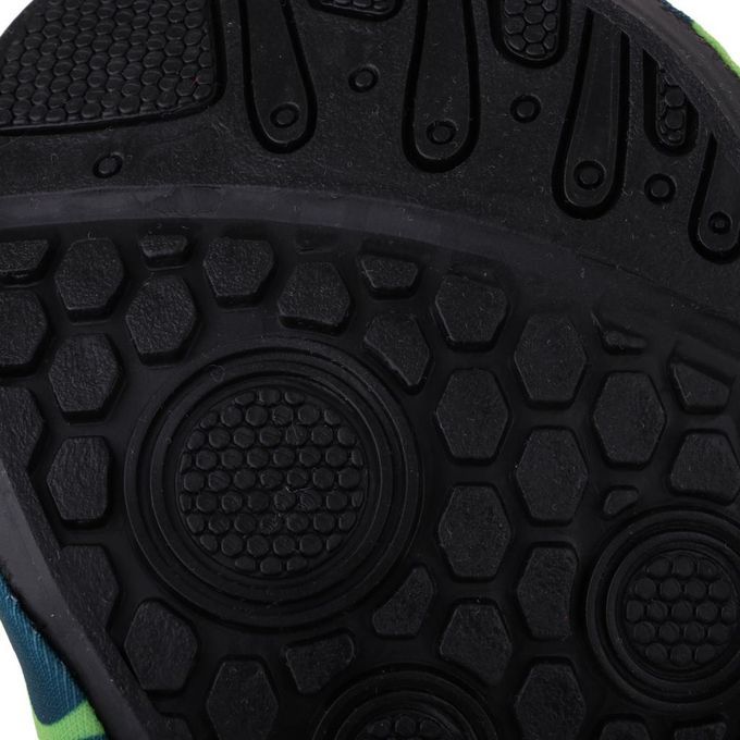 Sports Unisex Barefoot Water Skin Shoes  Socks Beach Green XXS 30-31