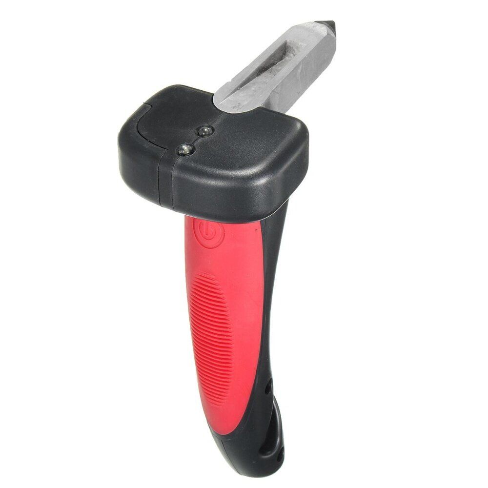 Car Cane Portable AID Handle LED Flashlight Belt Tool Emergency Hammer