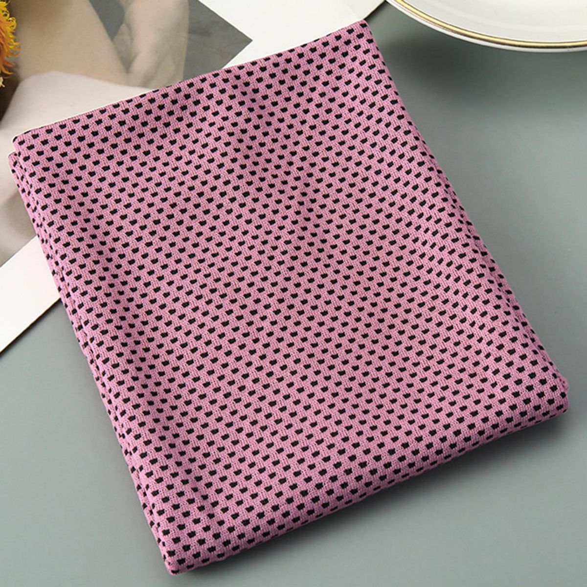Towel Outdoor Sports Cold Feeling Towel Pink
