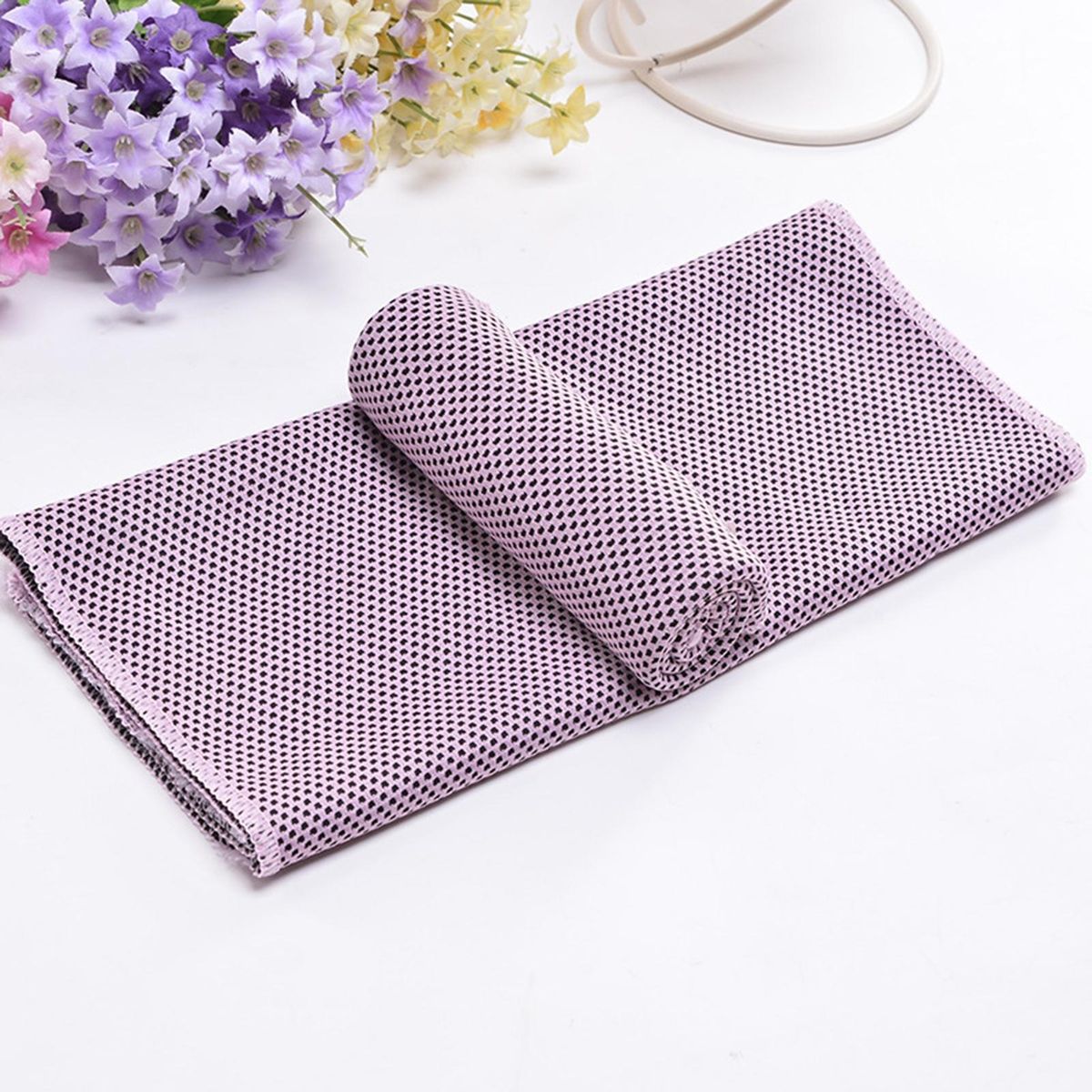 Towel Outdoor Sports Cold Feeling Towel Pink