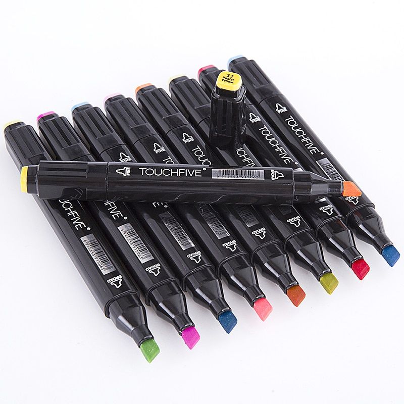 Touchfive 12 24Colors Skin Tones Set Alcohol-based Ink