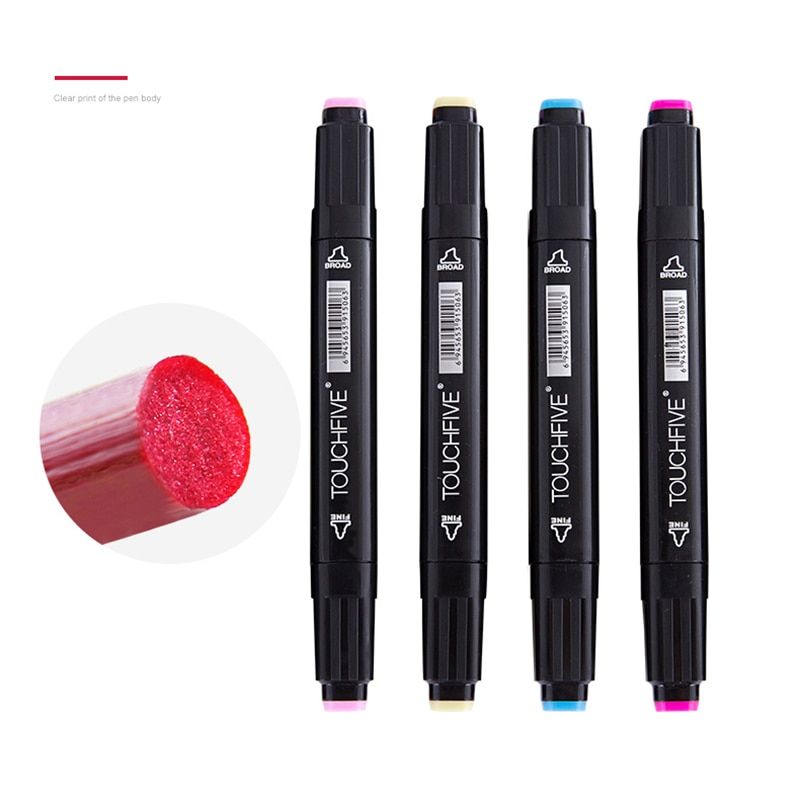 Touchfive 12 24Colors Skin Tones Set Alcohol-based Ink