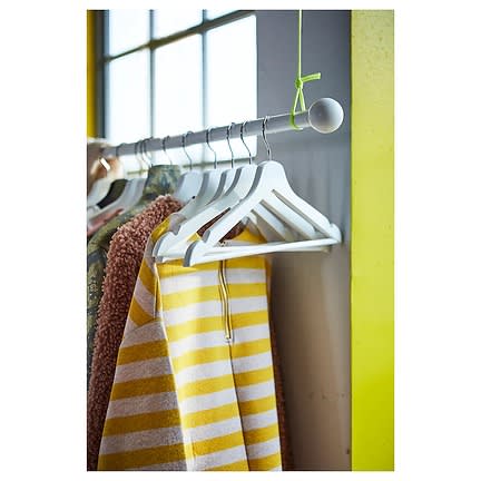 Bumerang Hanger - White - Set Of 8