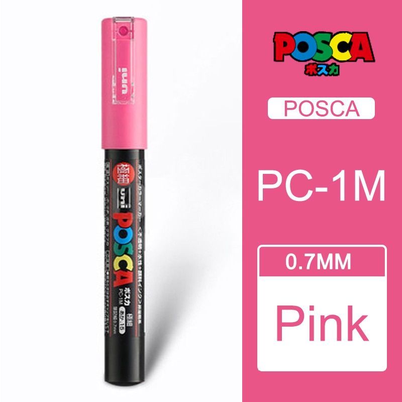 1pcs UNI POSCA PC-1M Marker Pen Poster Water-based