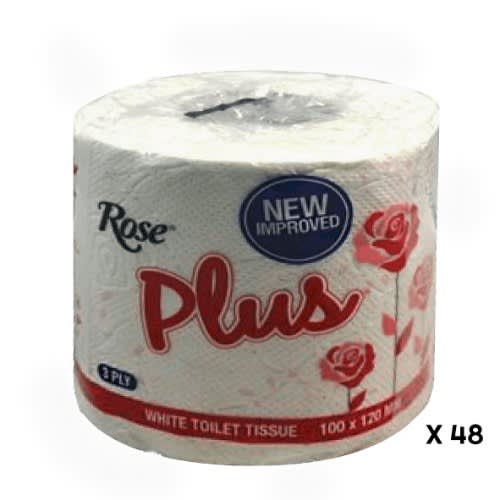 Plus Tissue Paper Roll - 1 Bag Of 48 Pieces