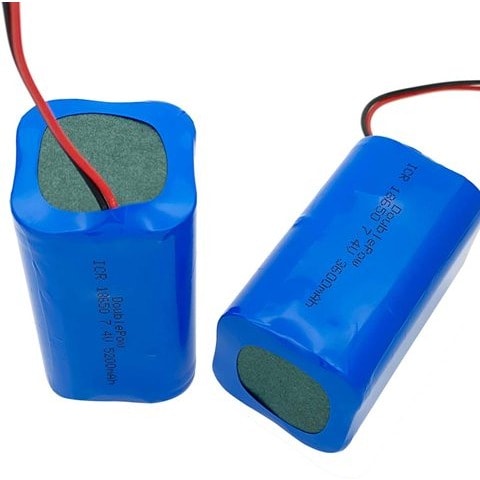7.4v 5200mAh 4 Cell Lithium Ion 18650 Battery Pack