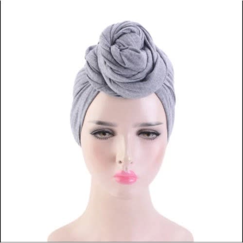 Turban Headwrap - Grey