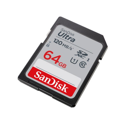 Ultra Sdxc Memory Card For Camera - 120mb/s - 64gb.