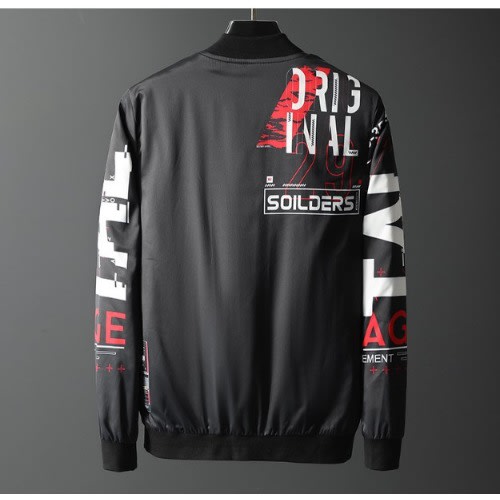 Men's Printed Quilted Jacket