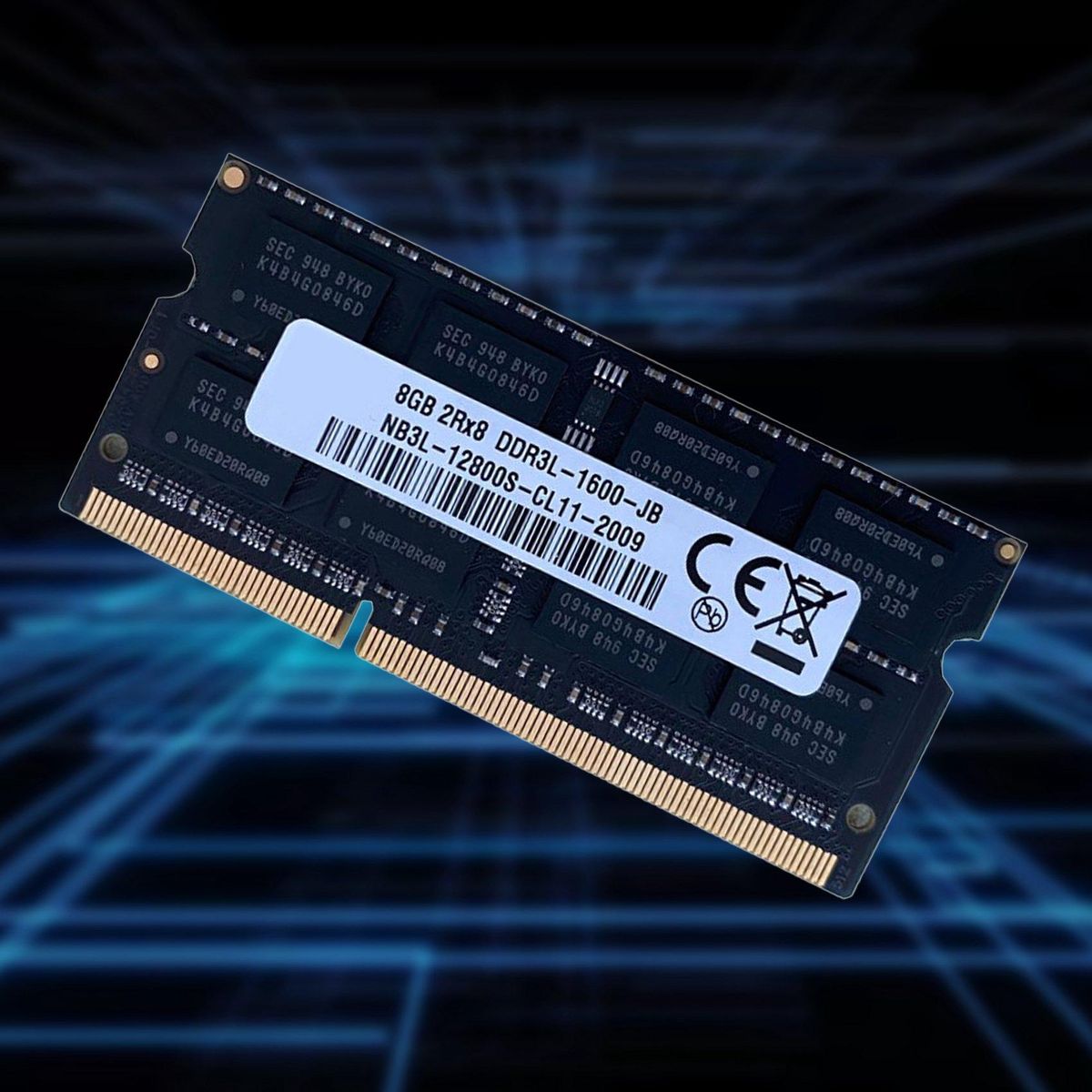 Multicolor DDR3 8GB Laptop Ram Memory 1600Mhz PC3-12800 1.35V 204 Pins SODIMM Support Dual Channel for Intel AMD Laptop Memory
