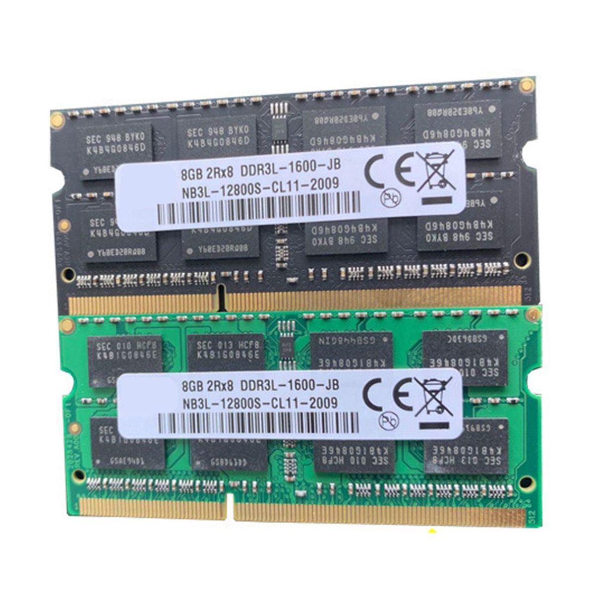 Multicolor DDR3 8GB Laptop Ram Memory 1600Mhz PC3-12800 1.35V 204 Pins SODIMM Support Dual Channel for Intel AMD Laptop Memory