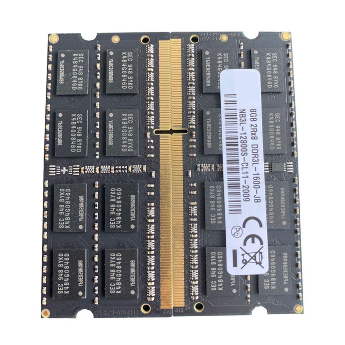 Multicolor DDR3 8GB Laptop Ram Memory 1600Mhz PC3-12800 1.35V 204 Pins SODIMM Support Dual Channel for Intel AMD Laptop Memory