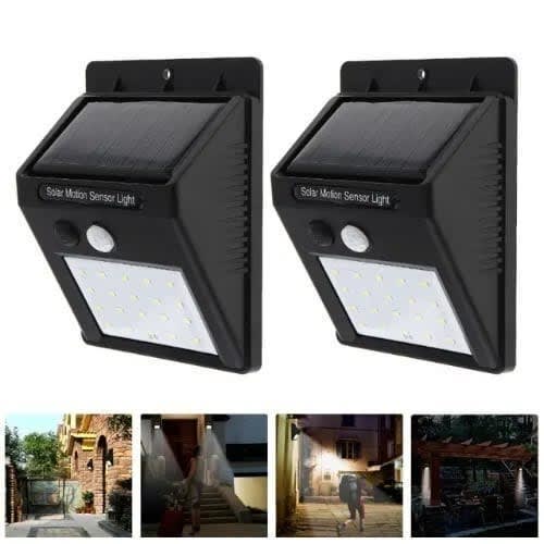 Outdoor Solar Powered Led Wall Light