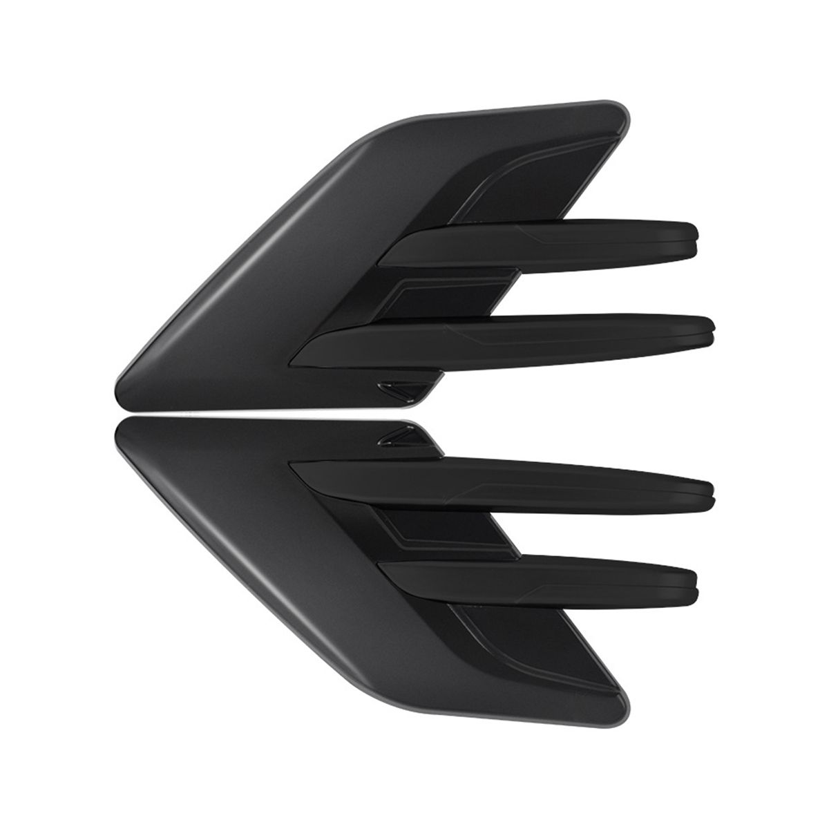 Car Side Air Intake Hood Vent Decoration Car Side Vent Hood Car Personality Modification Exterior Decoration Universal,B