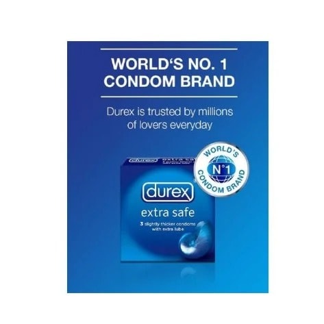 Extra Safe Condoms - 3 Packs -  9 Pieces