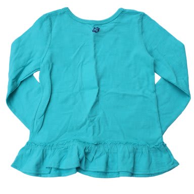 Girls Long Sleeve Top-Green