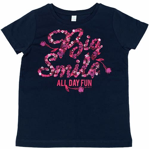 Big Smile All Day Fun Designed T-Shirt