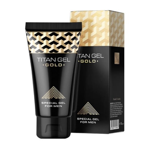 Titan Gold Gel Sexual Lubricant 50ml