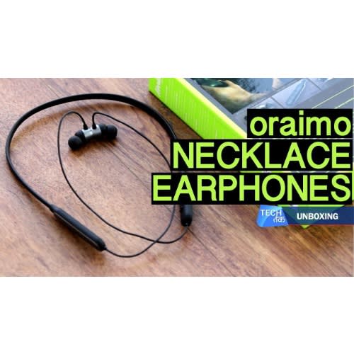 Necklace-2c In-ear Neckband Wireless Bluetooth Headphones With Mic