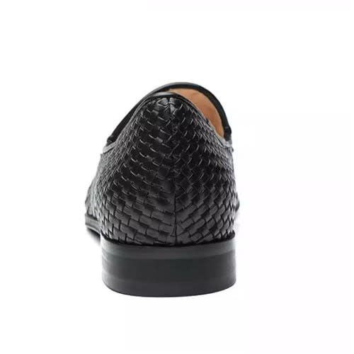 Basket Leather Shoe For Men - Black