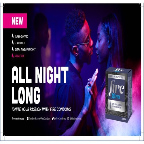 Fire Xtra Condom - 36 Pieces